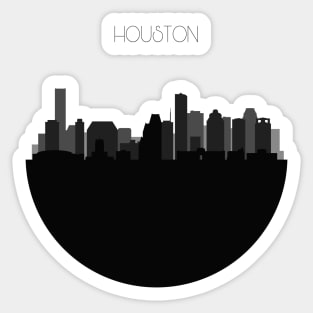 Houston Skyline V2 Sticker